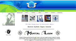 Desktop Screenshot of mortalloom.com